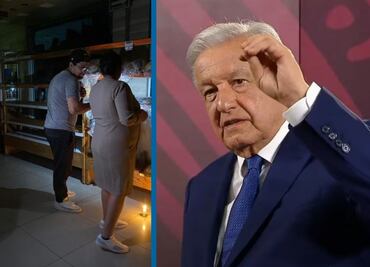 Confirma AMLO que apagón se generó por alta demanda de energía eléctrica en el país