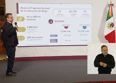 Hidalgo cederá agua de distritos de riego para abastecer zonas urbanas en crisis hídrica
