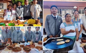 Entre Barbacoa, conejos y otros platillos; alumnos del Valle del Mezquital promueven la riqueza alimentaria de su región