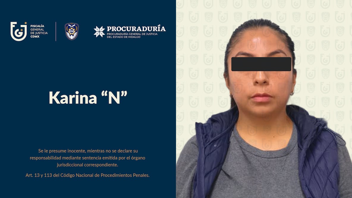Detienen en Pachuca a mujer buscada por presunto robo de un vehículo en la CDMX | Twitter: Fiscalía CDMX