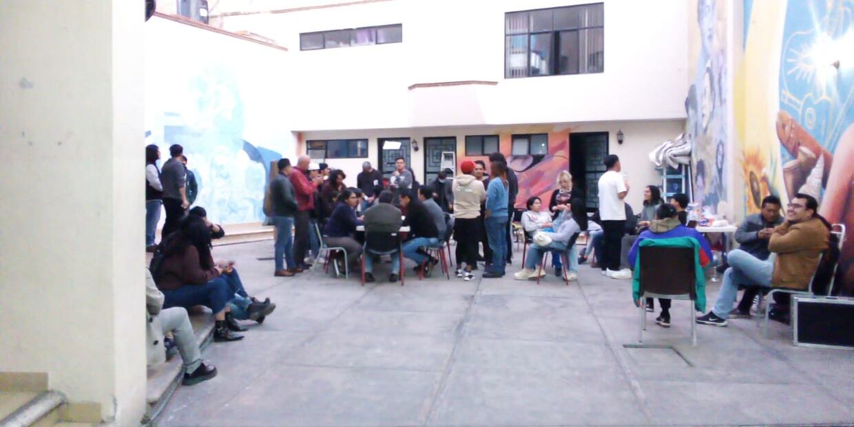 Algunas de las exigencias de los estudiantes eran la eliminación de las cuotas mensuales de mil 80 pesos para el nivel superior y de mil 200 para bachillerato, así como la creación de un laboratorio de música | Foto: Arturo Torres