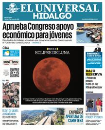 Portada EL Universal Hidalgo 140325