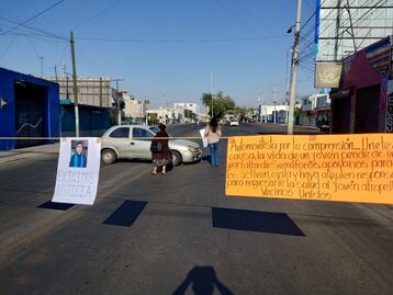 Bloquean vialidades de Pachuca para exigir rehabilitación de semáforos