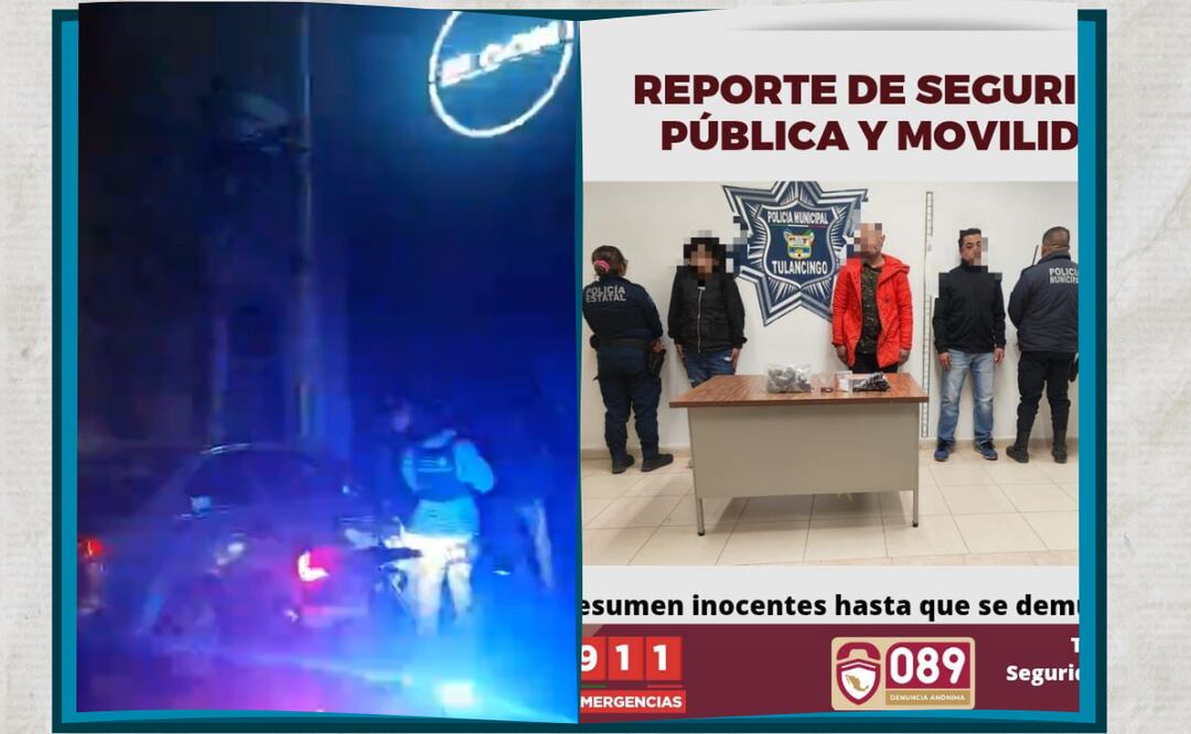 Tres detenidos tras la balacera en un bar de Tulancingo I foto: Especial