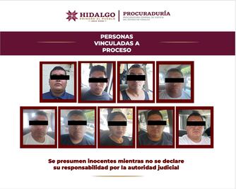Vinculan a proceso a nueve elementos de Seguridad Pública de Progreso de Obregón