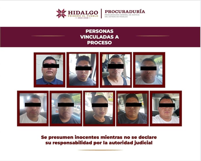 Vinculan a proceso a nueve elementos de Seguridad Pública de Progreso de Obregón