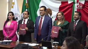 Entrega secretario de Gobierno cuarto informe al Congreso local