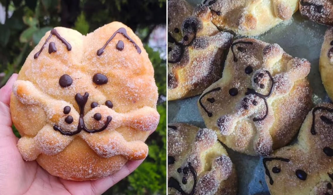 El pan de muerto cada año se presta para reinventarse y darle vida a distintas creaciones culinarias que causan gran sensación. Fotos: Instagram @rituuual