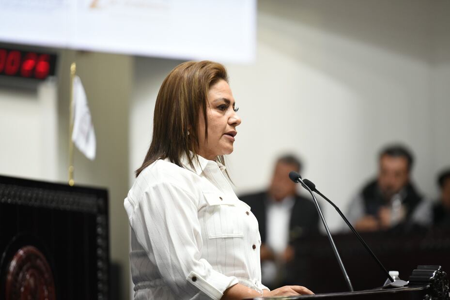 Mónica Mixtega Trejo, titular de la Secretaría de Medio Ambiente y Recursos Naturales de Hidalgo (Semarnath) I Foto: Especial