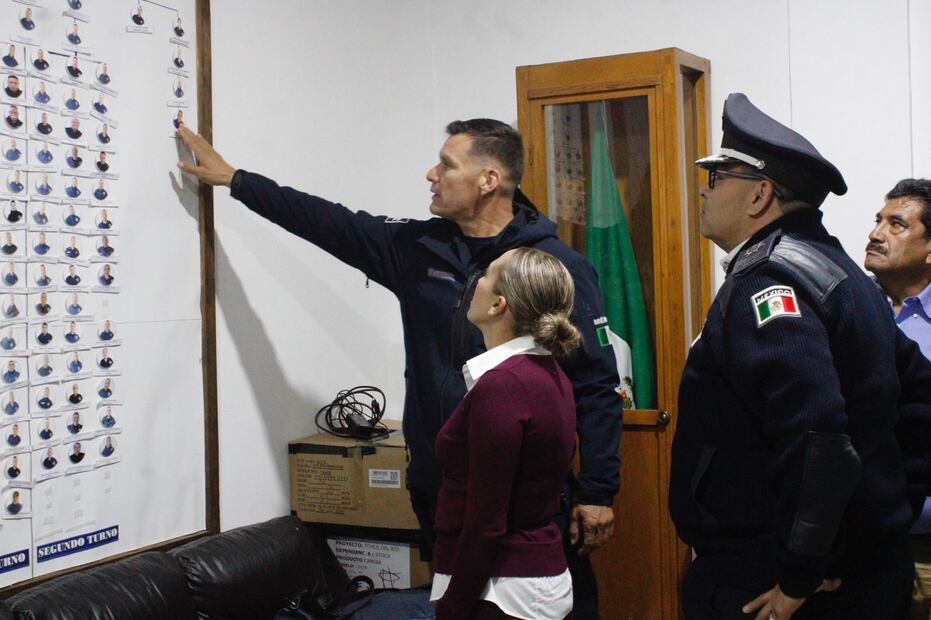 Cambio de mando policial en Tepeji del Río desde las primeras horas | Foto. Especial