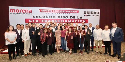 Morena celebra VI Congreso Nacional para renovar dirigencia
