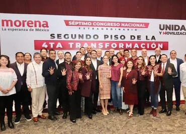 Morena celebra VI Congreso Nacional para renovar dirigencia