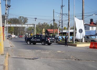 Operativo nocturno para identificar vehículos robados en Santiago Tulantepec