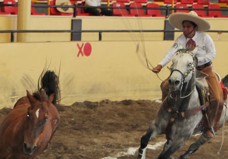 Hidalgo abre su participación en la Olimpiada Nacional de Charrería