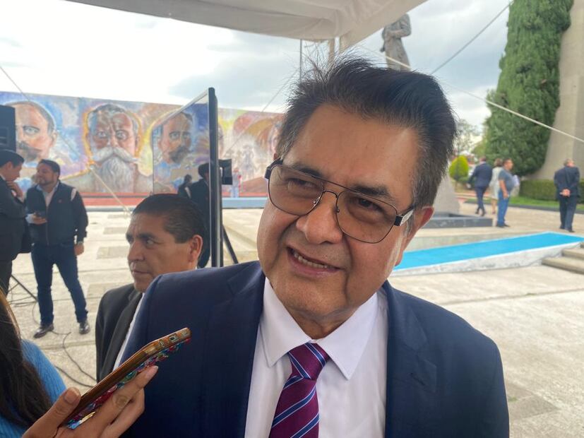Guillermo Olivares Reyna, secretrio de Gobierno de Hidalgo foto: Giovanny Flores