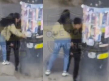 Captan agresión de mujer contra su pareja en Pachuca; el video desata debate sobre equidad en casos de violencia