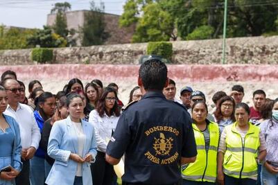Protección Civil de Actopan y San Salvador monitorean presas y canales