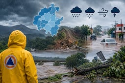 Lluvias mantienen en alerta a Hidalgo; advierten por inundaciones y deslaves