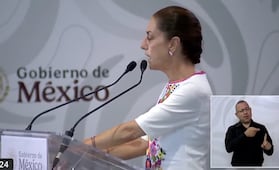 Sheinbaum entrega apoyos de Pensión Mujeres Bienestar en Sonora