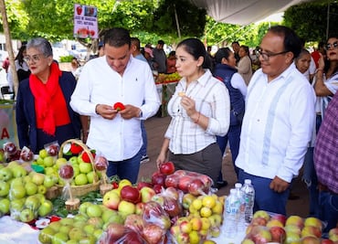 Celebran Feria Regional de la Manzana en Ixmiquilpan