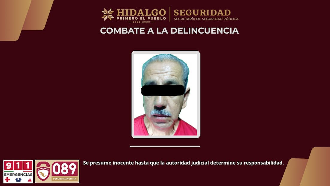 Cateo en Tenango de Doria deja aseguramiento de droga, dinero y un detenido | Foto: SSPH