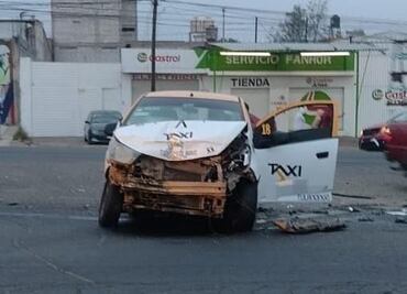 Choque entre taxi y vehículo particular genera movilización en La Preferida
