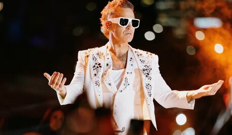 ¿Robbie Williams en el Super Bowl?; el cantante insinúa que será el próximo show de medio tiempo 