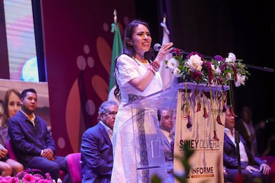 En segundo informe destaca Simey Olvera aprobación de reformas constitucionales