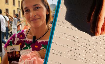 Del amor por su hija a la inclusión; artesana hidalguense incorpora etiquetas en Braille a sus productos