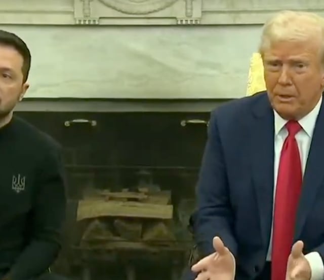 10 frases de Trump y Zelensky en discusión; inician con “debería dar gracias” y terminan con “no nos digan qué sentir”