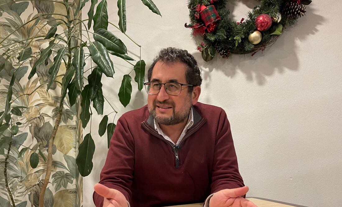 César Cravioto, senador de la República y enlace de Claudia Sheinbaum con el estado de Hidalgo Foto: Marco Carrillo