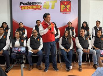 Partido del Trabajo presenta sus candidatos a legisladores federales