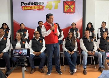 Partido del Trabajo presenta sus candidatos a legisladores federales