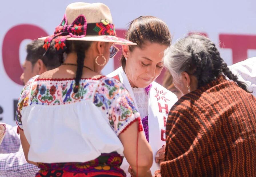 En 9 municipios de Hidalgo, la definición de Morena | Facebook: Claudia Sheinbaum
