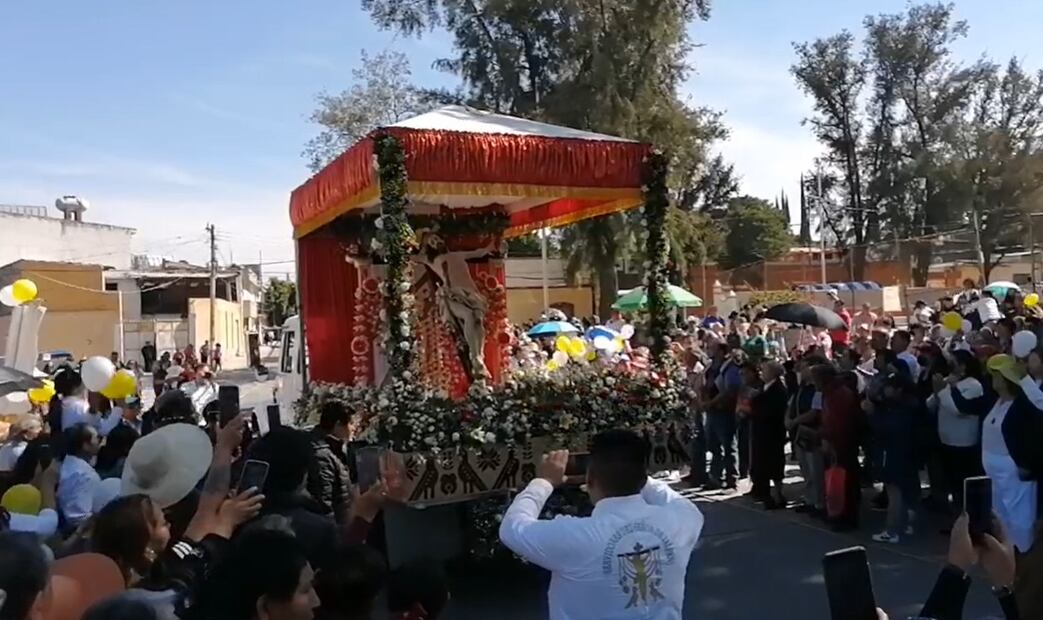 Peregrinación del Señor de Jalpan abre las celebraciones del Jubileo en el Valle del Mezquital | Foto: Especial