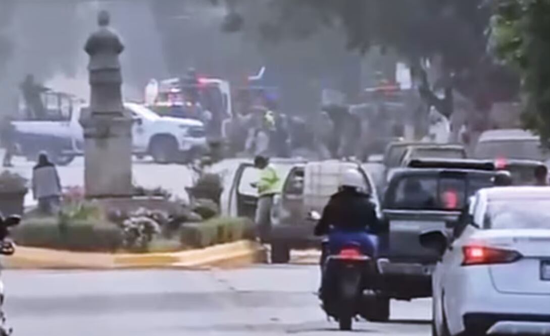 CJNG ataca con explosivos a Ejército Mexicano en Cotija, Michoacán; reportan seis militares lesionados y uno más fallecido. Foto: Captura de pantalla