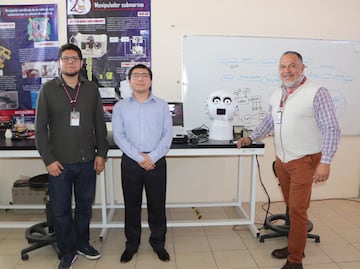 LUNA: la cabeza robótica humanoide creada en la UPT