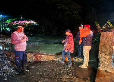 Mínimos incidentes en la Huasteca hidalguense tras paso del huracán Erick