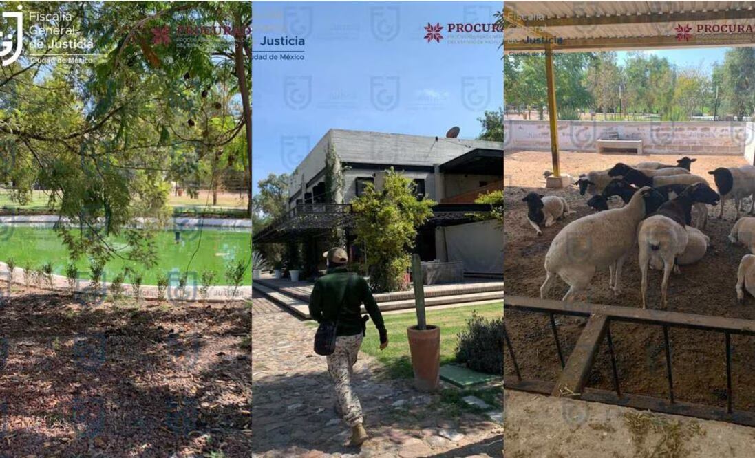 Catea FGJ-CDMX rancho millonario a extitular de SEDUVI | Fotos: Especiales