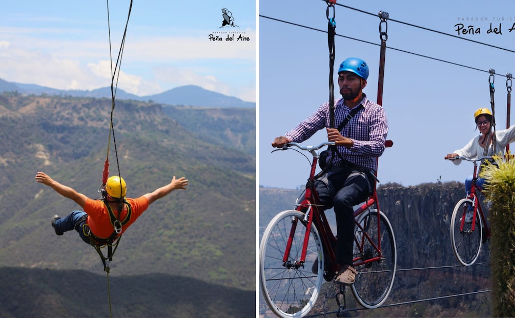 Peña del Aire: aventura al límite en Huasca de Ocampo | Facebook: Parador Turístico Peña del Aire