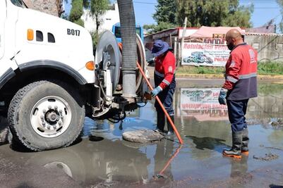 Inician obras hidráulicas sobre avenida Juárez Norte