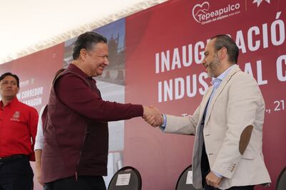 Tras modernización del corredor industrial Sahagún, Julio Menchaca anuncia inversión