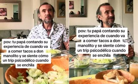 Hombre cuenta cómo comer tacos con salsa le provocó viaje psicodélico