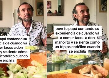 Hombre cuenta cómo comer tacos con salsa le provocó viaje psicodélico