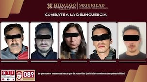 Capturan a cinco implicados en desaparición y homicidio de tres personas de Tulancingo