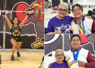 Hidalgo brilla en el Torneo Nacional del Pavo con 15 medallas en levantamiento de pesas