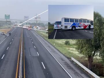 Bloquean la México-Pachuca