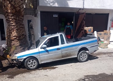 Vecinos trataron de apagar incendio en Piracantos