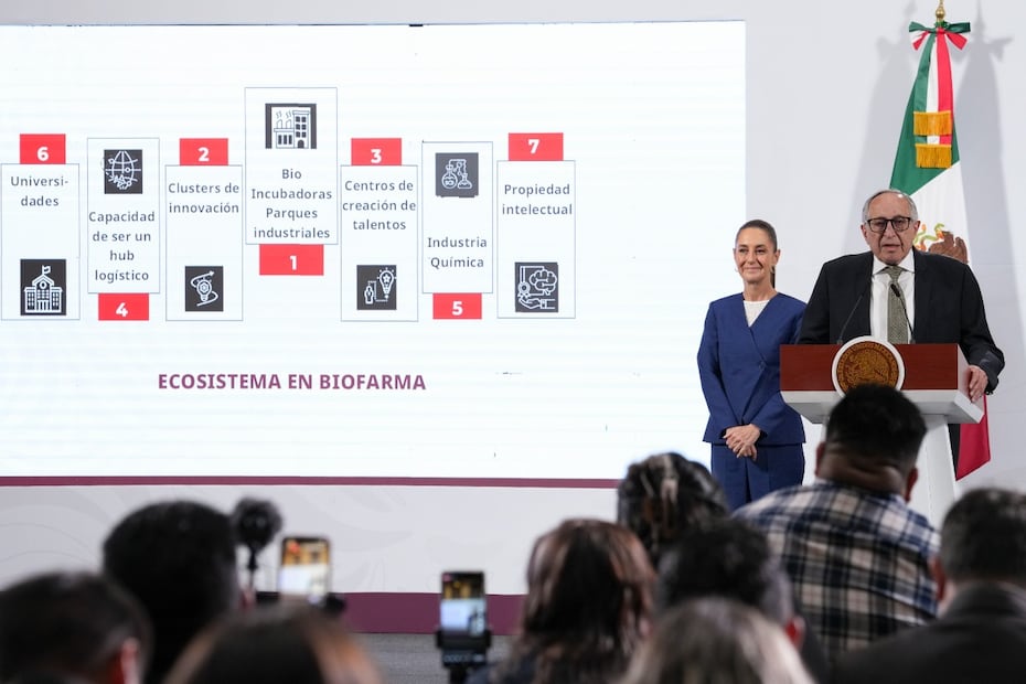Claudia Sheinbaum anuncia decreto para convertir al país en líder de la industria farmacéutica | Foto: especial