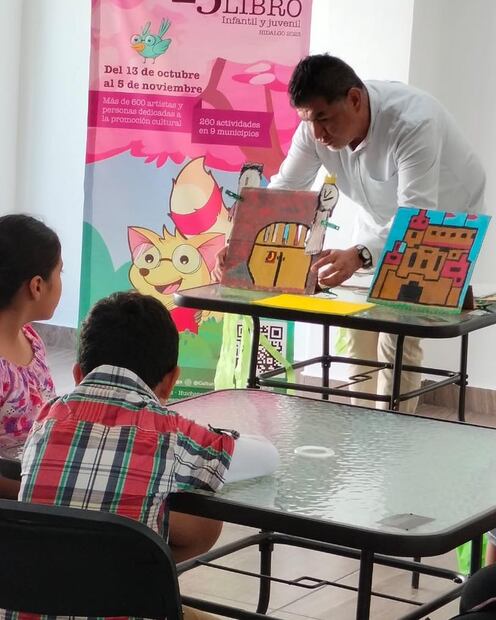 Concluye la edición 23 de la Feria del Libro Infantil y Juvenil en Huejutla | Facebook: Secretaría de Cultura de Hidalgo